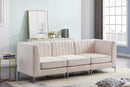 Alina Pink Velvet Modular Sectional - Town Of Bargains Furniture - NY