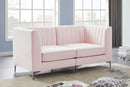 Alina Pink Velvet Modular Sectional - Town Of Bargains Furniture - NY