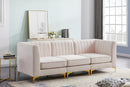 Alina Pink Velvet Modular Sectional - Town Of Bargains Furniture - NY