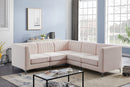 Alina Pink Velvet Modular Sectional - Town Of Bargains Furniture - NY