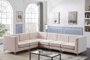 Alina Pink Velvet Modular Sectional - Town Of Bargains Furniture - NY
