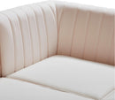 Alina Pink Velvet Modular Sectional - Town Of Bargains Furniture - NY