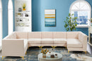 Alina Pink Velvet Modular Sectional - Town Of Bargains Furniture - NY