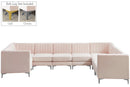 Alina Pink Velvet Modular Sectional - Town Of Bargains Furniture - NY