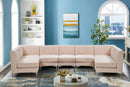 Alina Pink Velvet Modular Sectional - Town Of Bargains Furniture - NY