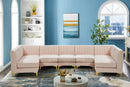 Alina Pink Velvet Modular Sectional - Town Of Bargains Furniture - NY