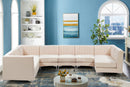 Alina Pink Velvet Modular Sectional - Town Of Bargains Furniture - NY
