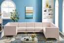 Alina Pink Velvet Modular Sectional - Town Of Bargains Furniture - NY