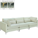 Julia Cream Velvet Modular Sofa (3 Boxes) - Town Of Bargains Furniture - NY