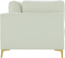 Julia Cream Velvet Modular Sofa (3 Boxes) - Town Of Bargains Furniture - NY