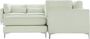 Julia Cream Velvet Modular Sectional (7 Boxes) - Town Of Bargains Furniture - NY