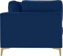 Julia Navy Velvet Modular Sofa (4 Boxes) - Town Of Bargains Furniture - NY