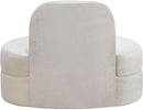 Mitzy Cream Velvet Chair - Town Of Bargains Furniture - NY