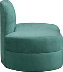 Mitzy Mint Velvet Chair - Town Of Bargains Furniture - NY