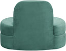 Mitzy Mint Velvet Chair - Town Of Bargains Furniture - NY