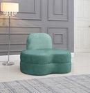 Mitzy Mint Velvet Chair - Town Of Bargains Furniture - NY
