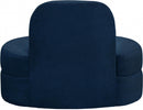 Mitzy Navy Velvet Chair - Town Of Bargains Furniture - NY