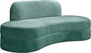 Mitzy Mint Velvet Sofa - Town Of Bargains Furniture - NY