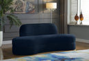 Mitzy Navy Velvet Sofa - Town Of Bargains Furniture - NY
