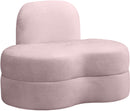 Mitzy Pink Velvet Chair - Town Of Bargains Furniture - NY