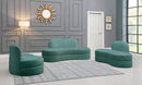 Mitzy Mint Velvet Sofa - Town Of Bargains Furniture - NY