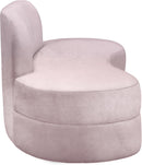 Mitzy Pink Velvet Sofa - Town Of Bargains Furniture - NY