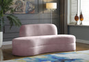 Mitzy Pink Velvet Sofa - Town Of Bargains Furniture - NY