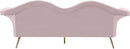 Lips Pink Velvet Sofa