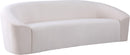 Riley Cream Velvet Sofa - Town Of Bargains Furniture - NY