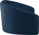 Riley Navy Velvet Sofa - Town Of Bargains Furniture - NY