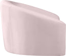 Riley Pink Velvet Chair - Town Of Bargains Furniture - NY