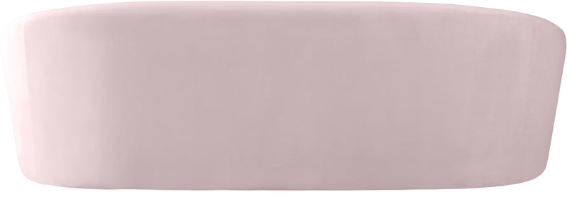 Riley Pink Velvet Sofa