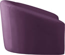 Riley Purple Velvet Chair - Town Of Bargains Furniture - NY