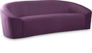 Riley Purple Velvet Sofa - Town Of Bargains Furniture - NY