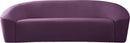 Riley Purple Velvet Sofa - Town Of Bargains Furniture - NY