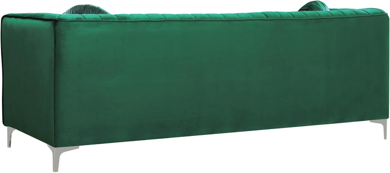 Isabelle Green Velvet Sofa - Town Of Bargains Furniture - NY