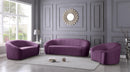 Riley Purple Velvet Sofa - Town Of Bargains Furniture - NY