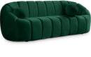 Elijah Green Velvet Sofa