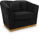 Arabella Black Velvet Chair - Town Of Bargains Furniture - NY