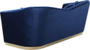 Arabella Navy Velvet Sofa - Town Of Bargains Furniture - NY