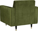 Lola Olive Velvet Chair - Town Of Bargains Furniture - NY