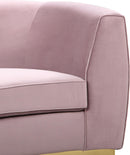 Julian Pink Velvet Sofa - Town Of Bargains Furniture - NY
