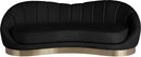 Shelly Black Velvet Sofa - Town Of Bargains Furniture - NY
