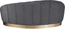 Shelly Grey Velvet Chaise - Town Of Bargains Furniture - NY
