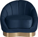Shelly Navy Velvet Chair - Town Of Bargains Furniture - NY