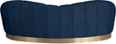 Shelly Navy Velvet Sofa - Town Of Bargains Furniture - NY