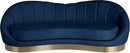 Shelly Navy Velvet Sofa - Town Of Bargains Furniture - NY