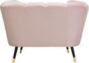 Beaumont Pink Velvet Chair - Town Of Bargains Furniture - NY