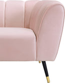 Beaumont Pink Velvet Chair - Town Of Bargains Furniture - NY