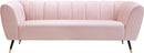 Beaumont Pink Velvet Sofa - Town Of Bargains Furniture - NY